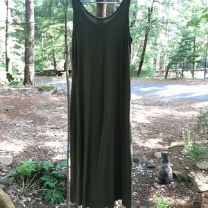 Olive Green Maxi Dress